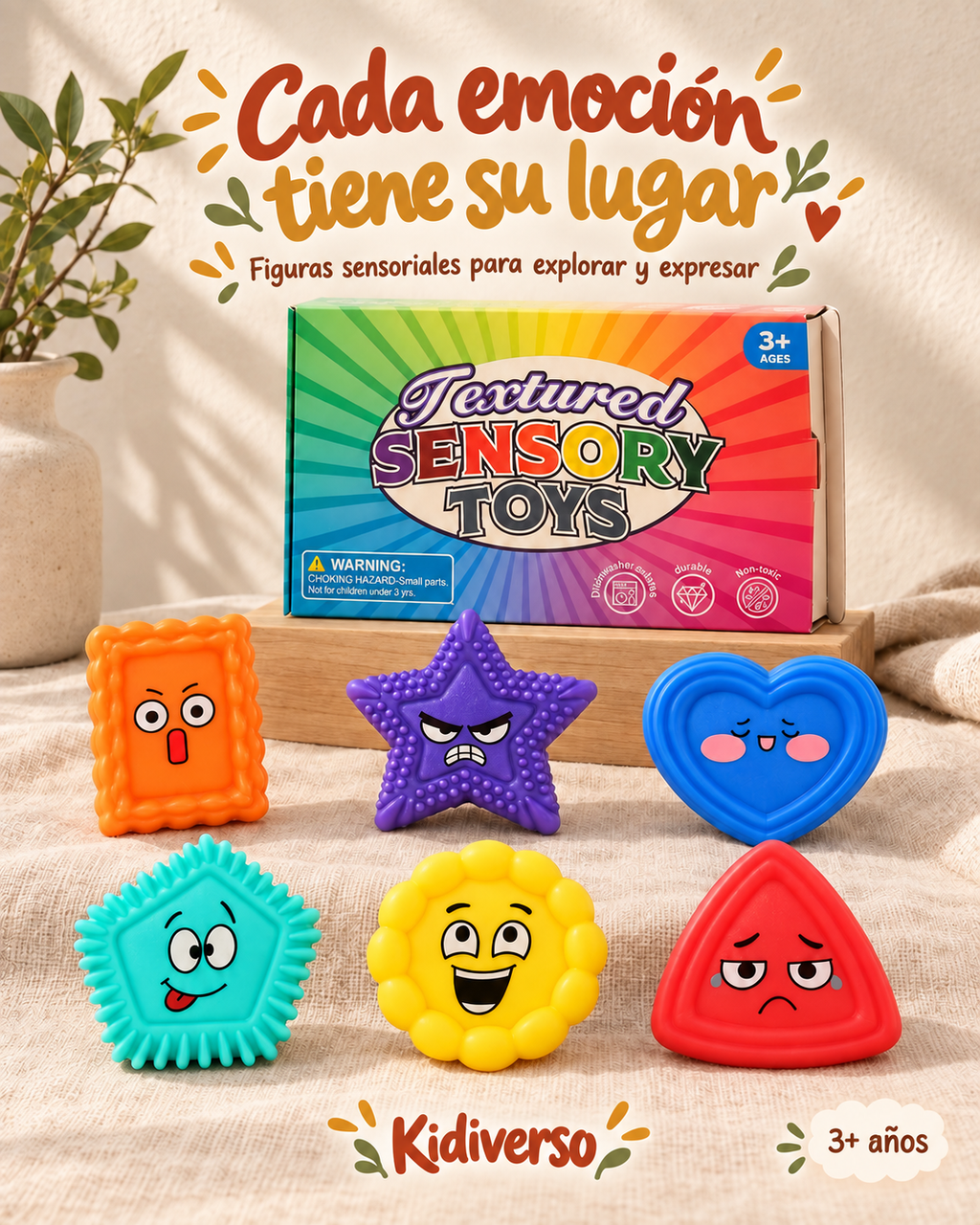 Pack Sensorial 😁😔😠☺️😭😝